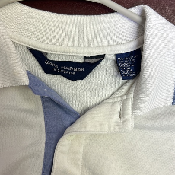 Vintage 80’s Safe Harbor Polo/Pullover - Picture 3 of 5
